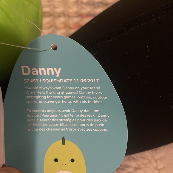 NWT Danny Squishmallow 7” - Picture 4 of 4